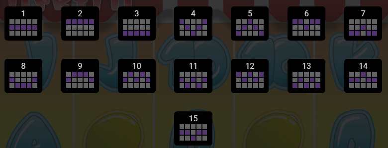 Выигрышные линии аппарата